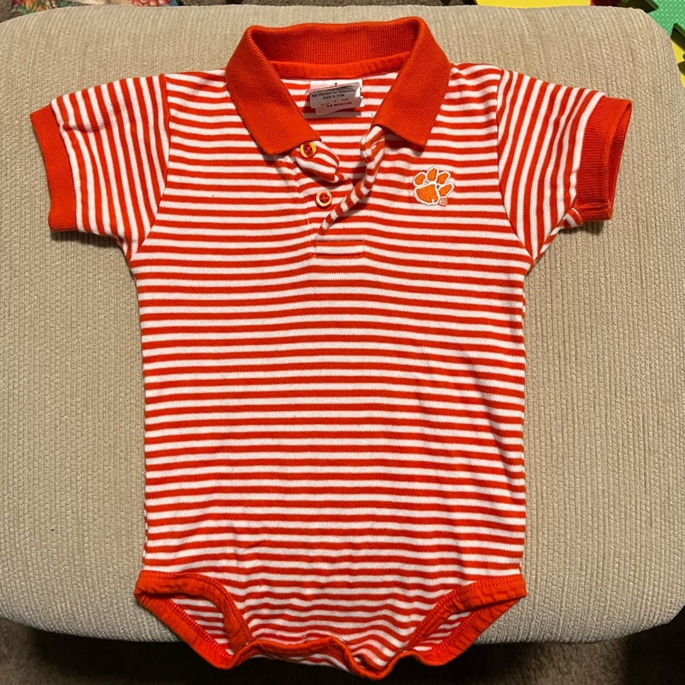 Clemson Tigers Baby Onesie 6-9 months